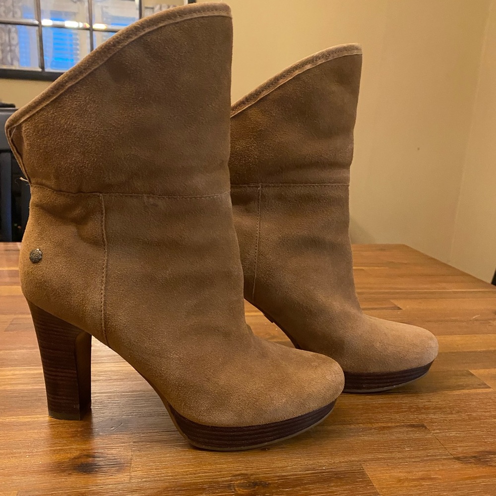 Beautiful heeled UGG booties